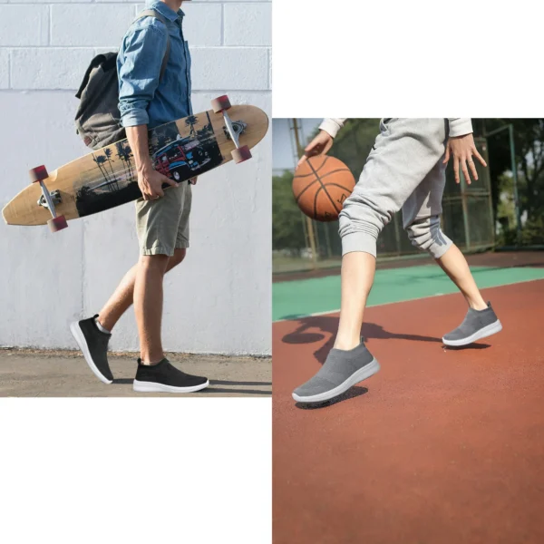 black casual shoes