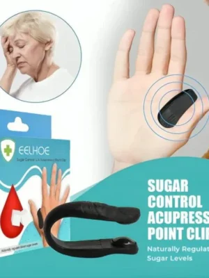 sugar control acupressure point clip